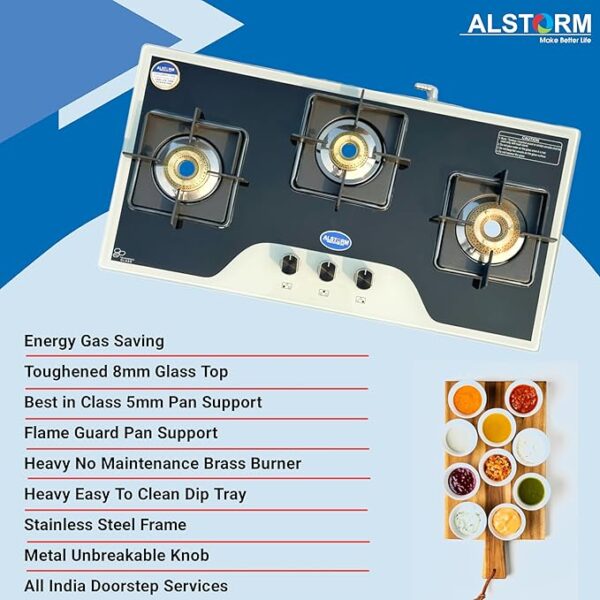 Alstorm Ninja Pro 3 Burner Auto Ignition - Image 4